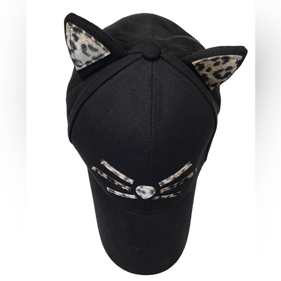 Collection Eighteen - Leopard/Cat Themed Baseball Cap NWOT - Picture 9 of 10